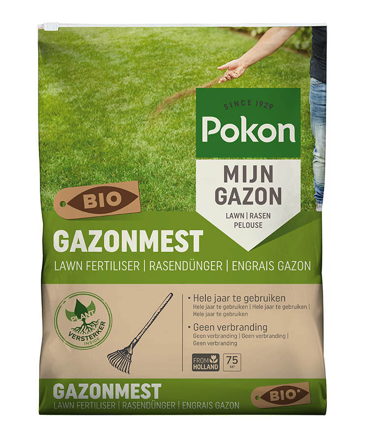 Pokon bio lawn fertilizer for 75m2 5kg-0