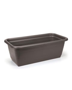 Balcony Trough Flower Pot/Planter 600mm (Brown)